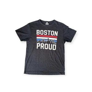 Tailgate Boston Proud Gray T-Shirt Size M
